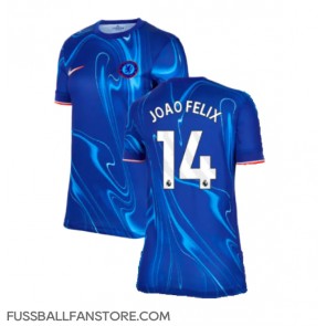 Chelsea Joao Felix #14 Replik Heimtrikot Damen 2024-25 Kurzarm